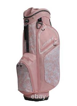 New Hot-Z Golf Ladies 2.5 Lace Cart Bag Pink