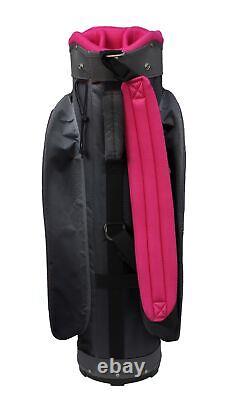 New Hot Z Golf Ladies HTZ Sport Cart Bag Pink Plaid