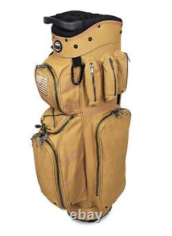 New Hot-Z Golf Military Active Duty Cart Bag Tan
