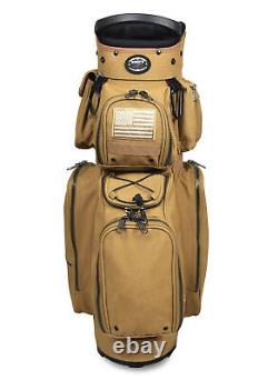 New Hot-Z Golf Military Active Duty Cart Bag Tan