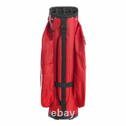 New Izzo Golf Ultra Lite Cart Bag Red