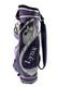 New Lynx Golf Bag Purple Silver Lightweight Carry/cart Bag With Multiple Pockets