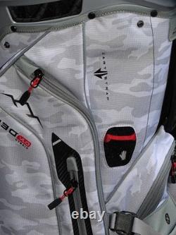 New Men's Sun Mountain Snow Camo/Cadet/Red C130 Hybrid Golf Bag VLO Tech NWT