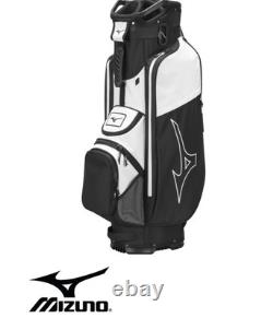 New Mizuno Golf LW-C Cart Bag Black/White