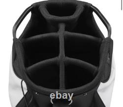 New Mizuno Golf LW-C Cart Bag Black/White