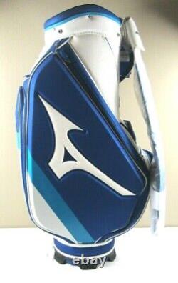 New Mizuno Men's Tour Mid Golf Cart Bag 5 Way Full Length Dividers Color Staff