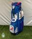 New Mizuno Project Zero Cart Golf Bag Mizuno Cart Bag Blue/pink 7 Way Top