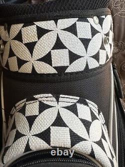 New Never Used Spartina 449 Cart Golf Bag Black And White design