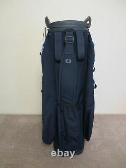 New OGIO 2021 WOODE 15 Way Cart Bag Blue
