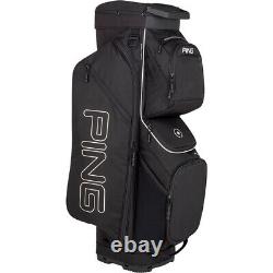 New Ping Golf Traverse 14-Way Top Black Cart Bag