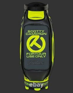 New Scotty Cameron 2022 Hawaiian Open Tour Staff Bag & Black Camo Cart Bag