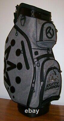 New Scotty Cameron Heather Gray Cart Bag 7 Point Crowns Golf Circle T 2019