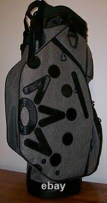 New Scotty Cameron Heather Gray Cart Bag 7 Point Crowns Golf Circle T 2019