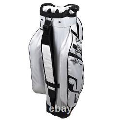 New Snake Eyes Golf SE500 Cart (Closeout) Bag Black/White