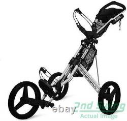 New Sun Mountain Speed Cart GX Push Pull Golf Cart Silver FREE SHIPPING