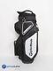 New Taylormade 8.0 14-way Cart Golf Bag Withrainhood White/black 329822