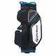 New Taylormade Golf- 2020 Cart 8.0 Us Bag Black/white/blue