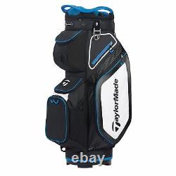 New TaylorMade Golf- 2020 CART 8.0 US Bag Black/White/Blue