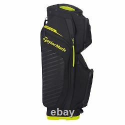 New TaylorMade Golf- 2020 CART LITE US Bag Black/Neon Lime