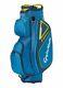 New Taylormade Golf Select St Cart Bag Blue/navy/lime Neon
