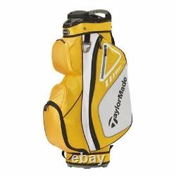 New TaylorMade Golf Select ST Cart Bag YellowithWhite/Black