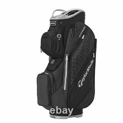 New TaylorMade Golf Supreme Cart Bag Black/Gray