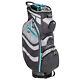 New Tour Edge Golf Ladies Hot Launch Xtreme 5.0 Cart Bag Silver/blue