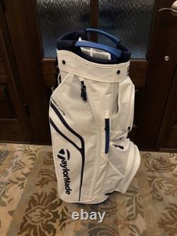 New With Tags Taylormade Cart Lite Cart Bag White