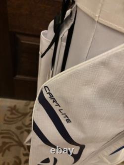 New With Tags Taylormade Cart Lite Cart Bag White