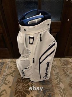 New With Tags Taylormade Cart Lite Cart Bag White