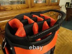 NewithNever Used CLEVELAND Friday Golf Bag Red & Black