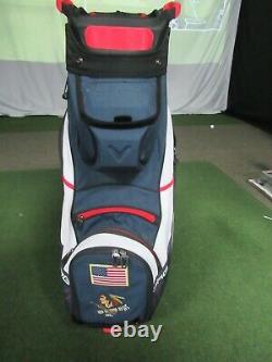 Nice Callaway Golf 2020 Org14 Cart Bag Navy/white/red Custom Logo