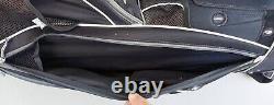 Nike 14-Way Cart Golf Bag Black/White w 8 Pockets/Cooler/Strap/Maxfli Cover VG+