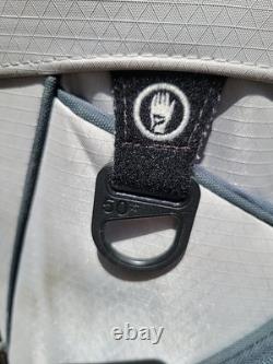 Nike 14 Way Divider Black Golf Cart Bag Blue And Gray Lots of Pockets