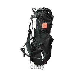 Nike Air Hybrid 2 Water Resistant Self-Standing Golf Bag, Black/White