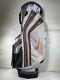 Nike Cart Golf Bag With 14-way Dividers With Rain Cover Beige Orange Black Enduro