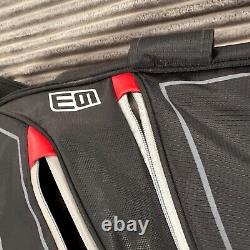 Nike E9 Golf Cart Carry Bag Red Black 14 Way Nylon H2 Resist