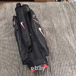 Nike E9 Golf Cart Carry Bag Red Black 14 Way Nylon H2 Resist