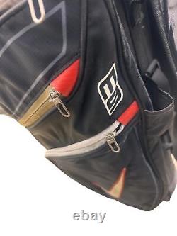 Nike E9 Golf Club Cart Bag Black / Red / Grey Multicolor 14 Way Club Dividers