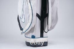 Nike Golf 14-way Divider Golf Cart Bag, White, Cream / Blue