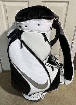 Nike Golf Asian Cart Bag White/Silver-Black GF3006