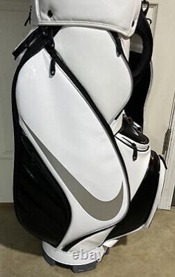 Nike Golf Asian Cart Bag White/Silver-Black GF3006