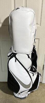 Nike Golf Asian Cart Bag White/Silver-Black GF3006