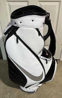 Nike Golf Asian Cart Bag White/Silver-Black GF3006