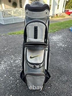 Nike Golf Bag 14-Way Divider Cart Black, Black & Volt