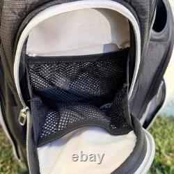 Nike Golf Cart Bag M9 Black/Red 14-Way Divider & Cooler & 9 Pockets Rare Color