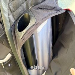 Nike Golf Cart Bag M9 Black/Red 14-Way Divider & Cooler & 9 Pockets Rare Color