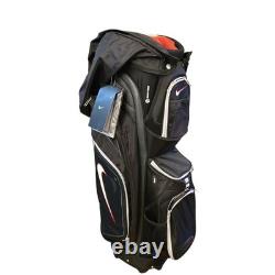 Nike Golf Cart Bag M9 Cart II Black Red 14-Way Divider Unisex With Tags