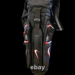 Nike Golf Cart Bag M9 Cart II Black Red 14-Way Divider Unisex With Tags