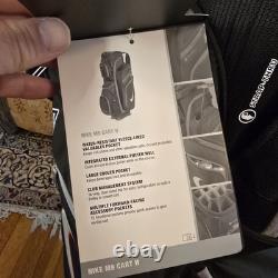 Nike Golf Cart Bag M9 Cart II Black Red 14-Way Divider Unisex With Tags